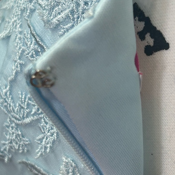 PromGirl Blue Mermaid Prom Dress - Picture 9 of 11